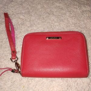 Stella & Dot red wristlet wallet!